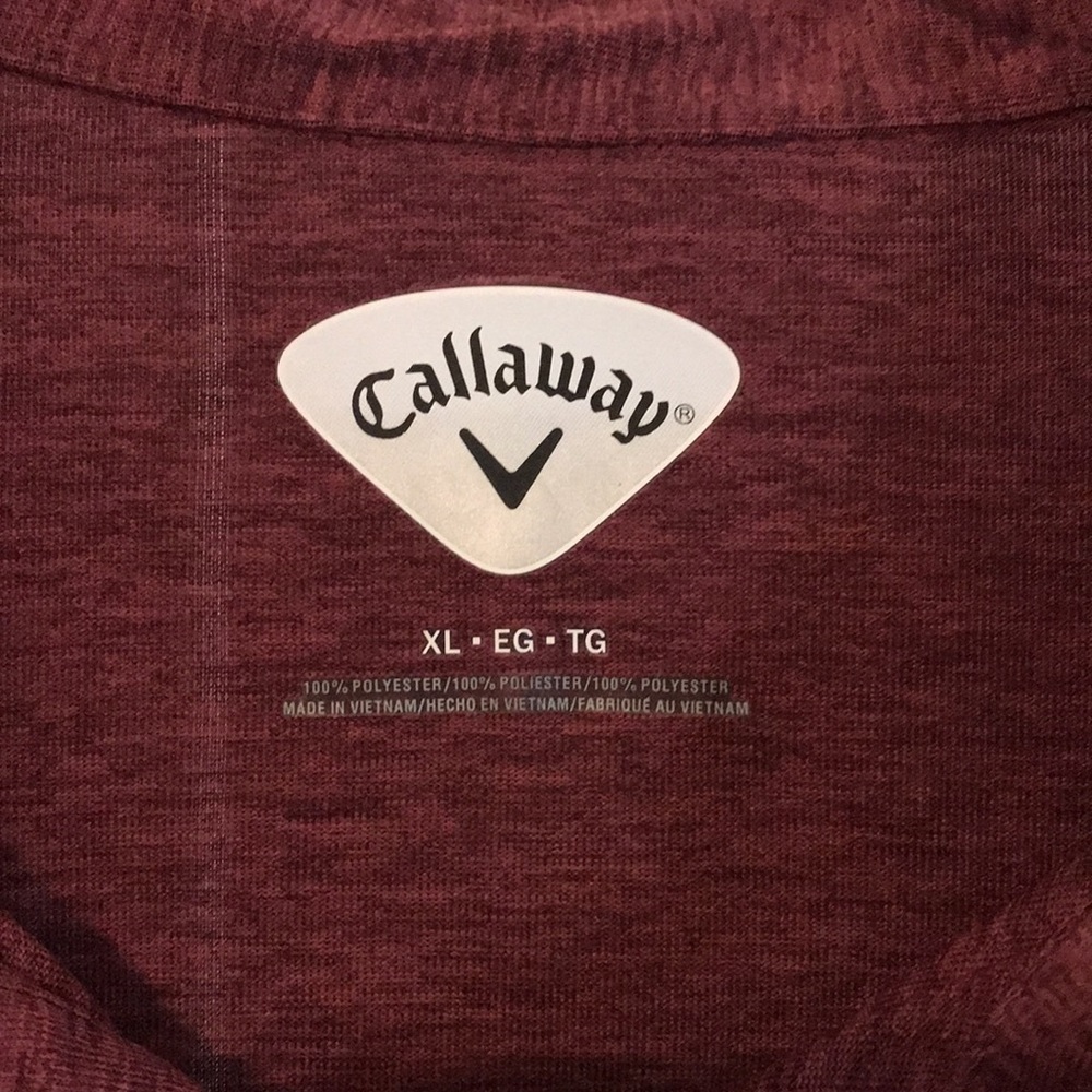 Callaway Men’s Pro Spin Line Golf Polo Shirt - Picture 2 of 3
